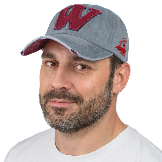 Czapka kaszkietówka Z DASZKIEM retro VINTAGE bejsbolówka