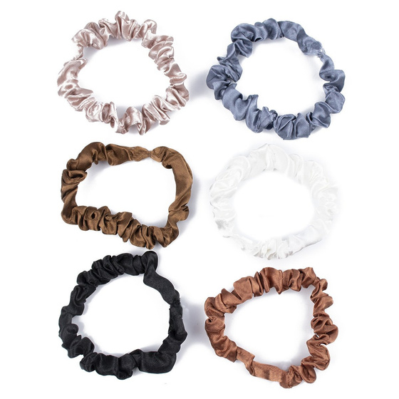 ZESTAW SCRUNCHIES gumki do włosów 6 sztuk FROTKI