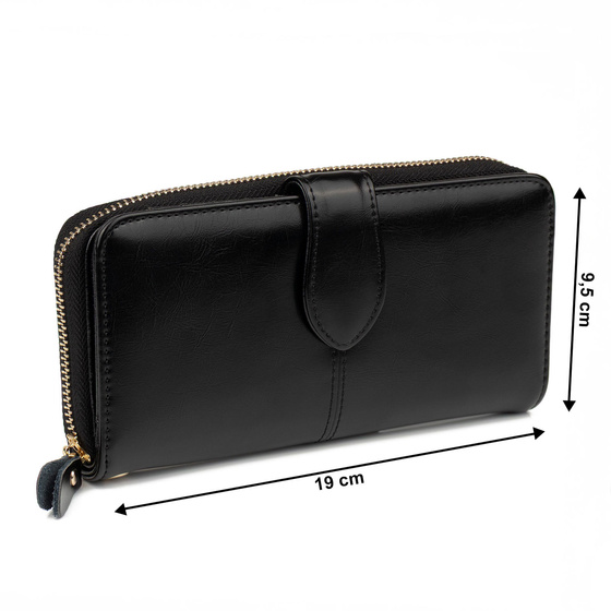 PORTFEL damski Alessio DUŻY PORTMONETKA