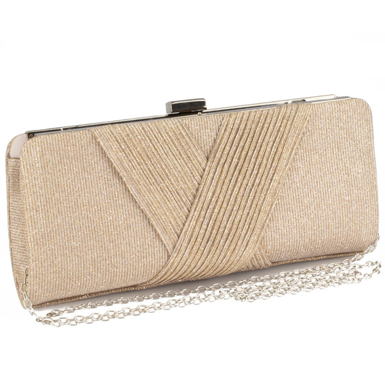 TOREBKA mała elegancka KOPERTÓWKA wieczorowa damska wizytowa brokat