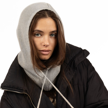 KAPTUR CZAPKA SZAL Alessio BALACLAVA zimowa damska kominiarka