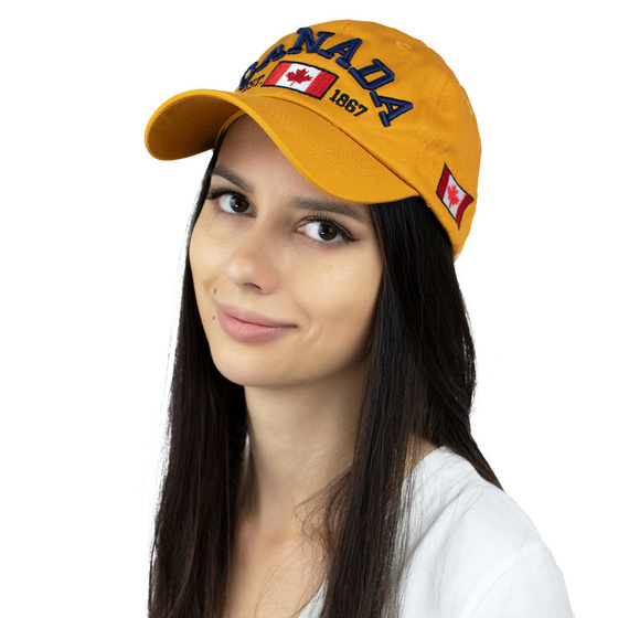 Kaszkietówka SPORTOWA damska męska CZAPKA z daszkiem bejsbolówka