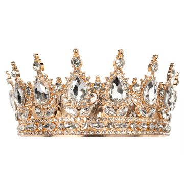 KORONA ŚLUB ozdoba do włosów diadem ŚLUBNY KRYSZTAŁY