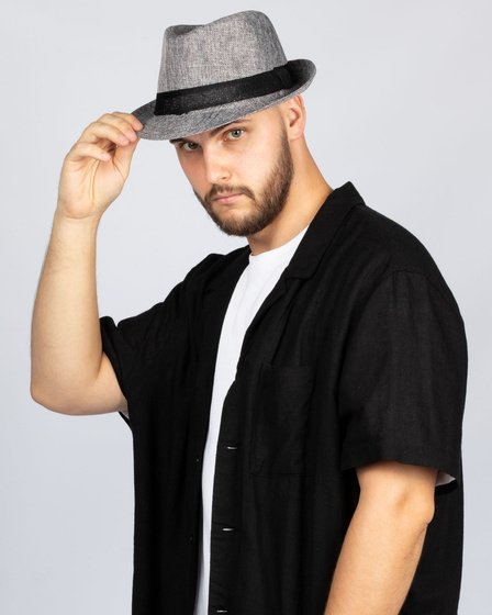 KAPELUSZ Alessio MĘSKI PLECIONY lato HAWANA letni PANAMA rozmiar 59-60