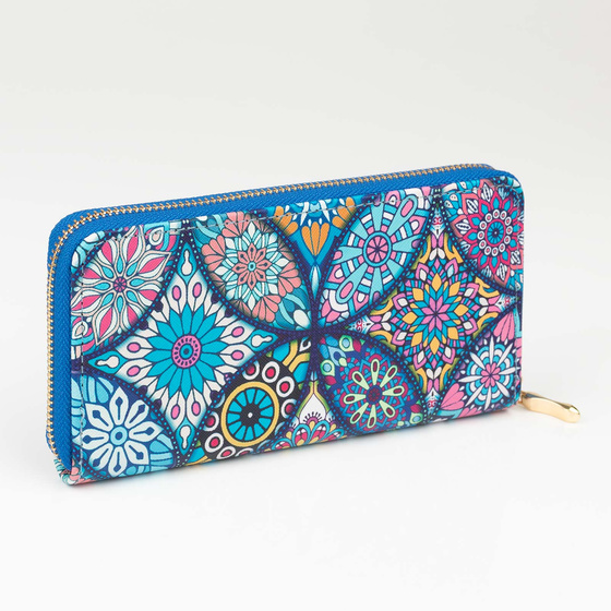 PORTFEL DAMSKI Alessio PORTMONETKA Miękki Styl Ludowy FOLK