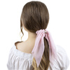 GUMKA DO WŁOSÓW kokarda APASZKA scrunchies RÓŻOWA