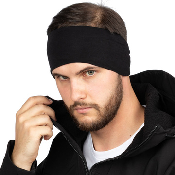 OPASKA DO WŁOSÓW szeroka MĘSKA sportowa elastyczna NA GŁOWĘ