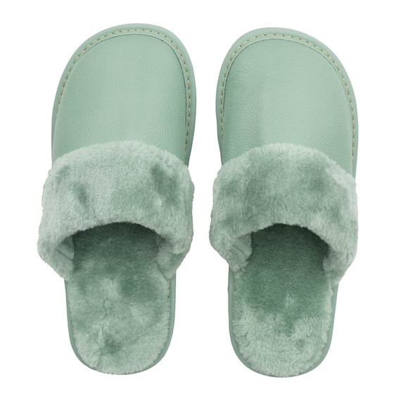 KAPCIE damskie Alessio domowe OCIEPLANE MIĘKKIE Futerko r. 37-38