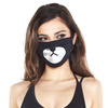 MASKA maseczka CZARNA wielorazowa MIŚ piesek