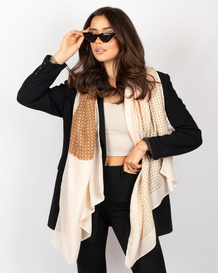 CHUSTA Damska SZAL SZALIK Alessio na SZYJĘ na GŁOWĘ chustka LEKKA ZWIEWNA