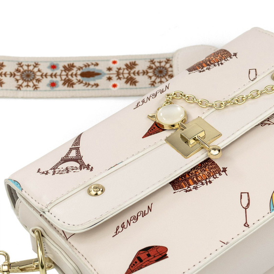 Alessio TOREBKA mała miejska KUFEREK torba DAMSKA LISTONOSZKA