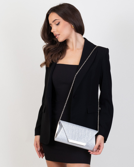 Torebka damska KOPERTÓWKA wizytowa ŁAŃCUSZEK wieczorowa elegancka