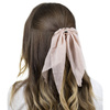 GUMKA DO WŁOSÓW kokarda APASZKA scrunchies PUDROWA