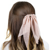 GUMKA DO WŁOSÓW kokarda APASZKA scrunchies PUDROWA