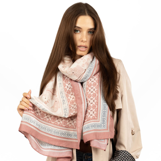 CHUSTA Damska SZAL SZALIK Alessio na SZYJĘ na GŁOWĘ chustka LEKKA ZWIEWNA