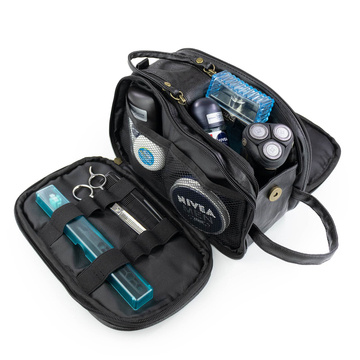 Alessio KOSMETYCZKA Męska Podróżna Saszetka ORGANIZER Na Kosmetyki XXL