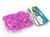 GUMKI ZESTAW LOOM BAND 600 szt. - CE - FIOLET