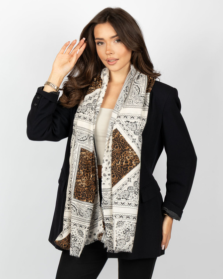 CHUSTA Damska SZAL SZALIK Alessio na SZYJĘ na GŁOWĘ chustka LEKKA ZWIEWNA