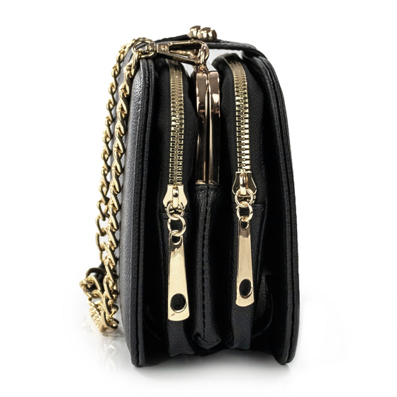 Alessio TOREBKA Damska KUFEREK Pojemna PORTFEL KOPERTÓWKA 2W1