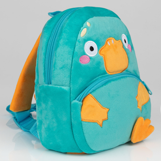 PLECAK SZKOLNY dla Dziewczynki Chłopca Przedszkolaka platypus PLUSZOWY