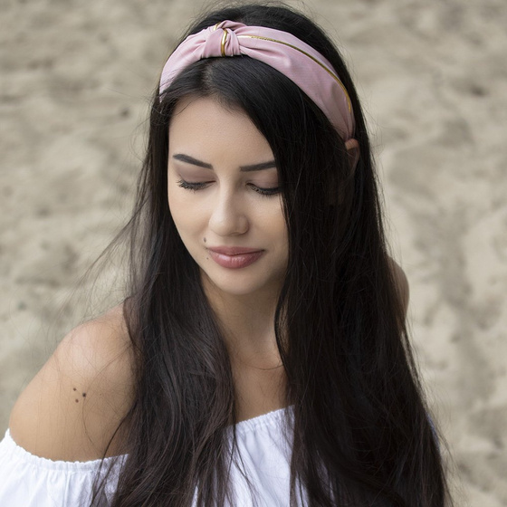 OPASKA DO WŁOSÓW WĘZEŁ turban PIN UP supeł
