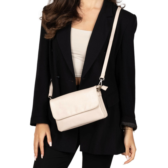 Alessio TOREBKA Damska KLASYCZNA na ramię LISTONOSZKA KOPERTÓWKA