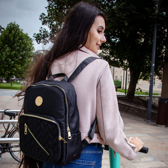 PLECAK podróżny SZKOLNY klasyczny miejski damski MŁODZIEŻOWY