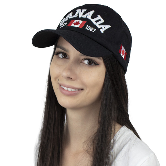 Kaszkietówka BEJSBOLÓWKA czapka z daszkiem damska męska sportowa