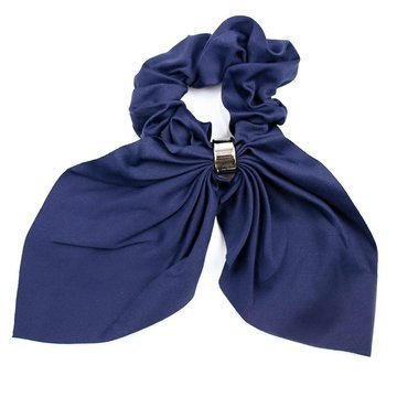 GUMKA do włosów frotka SCRUNCHIES KOKARDA granat