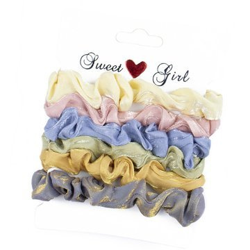 ZESTAW SCRUNCHIES gumki do włosów FROTKI
