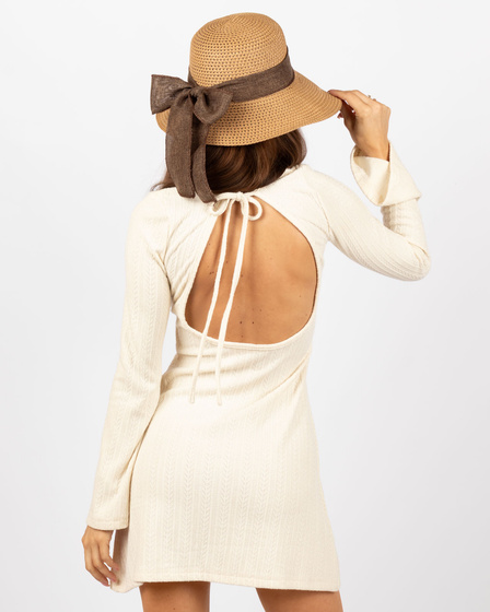 KAPELUSZ DAMSKI Alessio słomkowy boho lato plaża słomiany KOKARDA