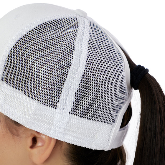 Czapka z daszkiem bejsbolówka NA KUCYK damska