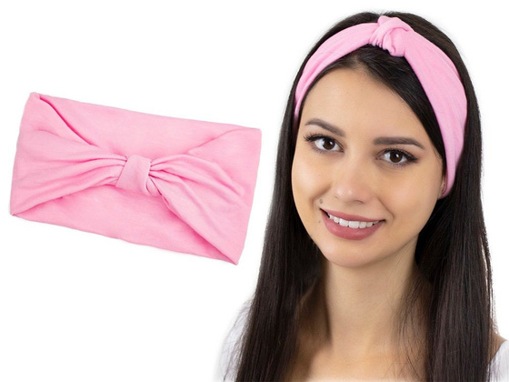 OPASKA DO WŁOSÓW turban BANDAMKA na głowę WĘZEŁ