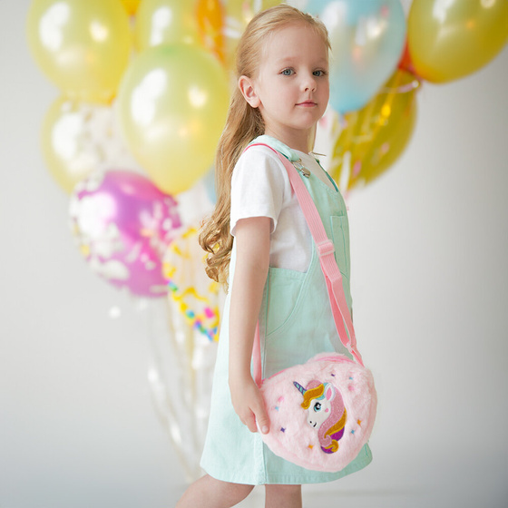 Alessio TOREBKA na ramię PLUSZOWA dla KSIEŻNICZKI Crossbody UNICORN