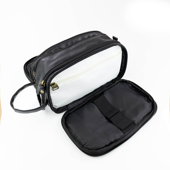 Alessio KOSMETYCZKA Męska Podróżna Saszetka ORGANIZER Na Kosmetyki XXL