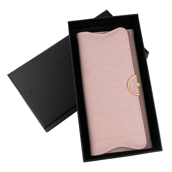 Alessio PORTFEL damski DUŻY PORTMONETKA Pudełko PREZENTOWE