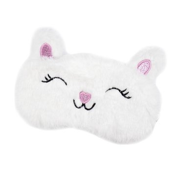 MASKA DO SPANIA opaska biała do samolotu KRÓLIK