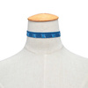 Choker mini niebieski