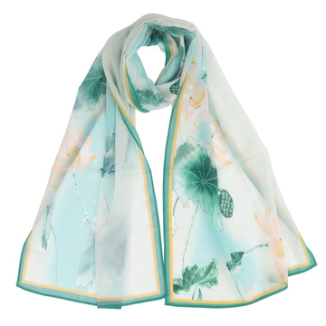 APASZKA CHUSTA DAMSKA Alessio na szyję chustka gawroszka LEKKA ZWIEWNA