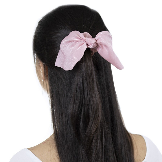 GUMKA DO WŁOSÓW różowa APASZKA scrunchies FROTKA