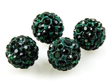 SHAMBALLA KULKA SWAROVSKI EMERALD 205 10mm