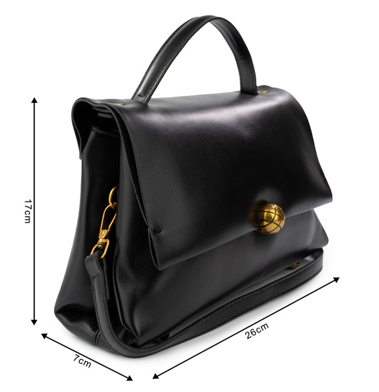 Alessio TOREBKA Damska KLASYCZNA do ręki, na ramię RETRO VINTAGE