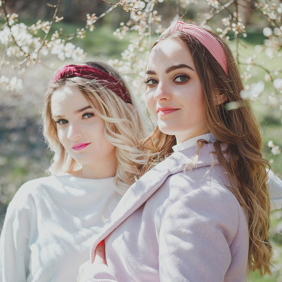 OPASKA DO WŁOSÓW bordowa WĘZEŁ szeroka TURBAN