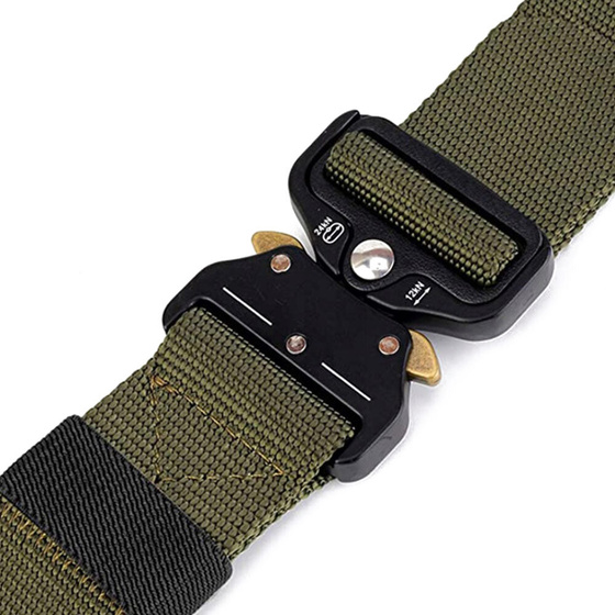 PASEK pas PARCIANY TAKTYCZNY QR mocny MĘSKI do SPODNI SURVIVAL