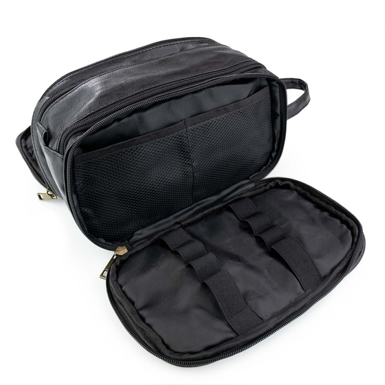 Alessio KOSMETYCZKA Męska Podróżna Saszetka ORGANIZER Na Kosmetyki XXL