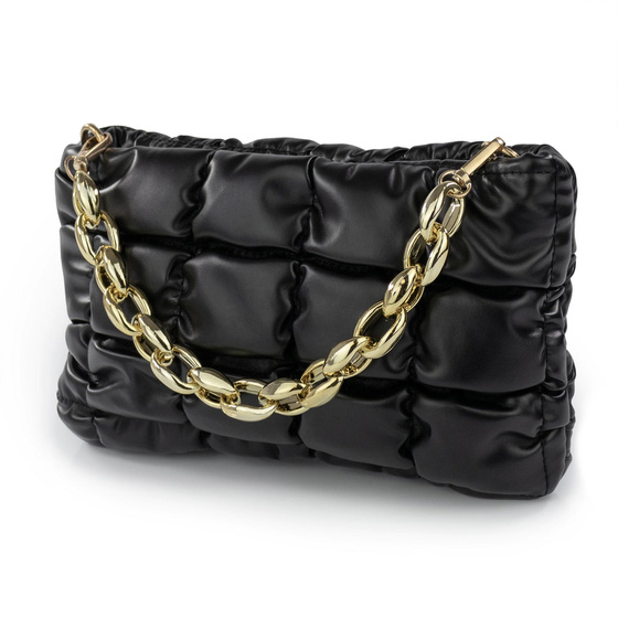 Alessio TOREBKA Damska PIKOWANA KLASYCZNA Kopertówka QUILTED