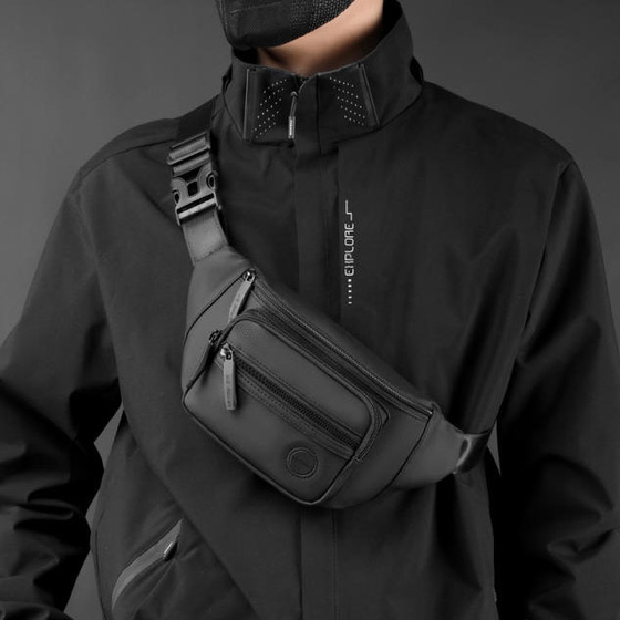 Alessio SASZETKA Torebka BIODRÓWKA NERKA męska POJEMNA TOP JAKOŚĆ