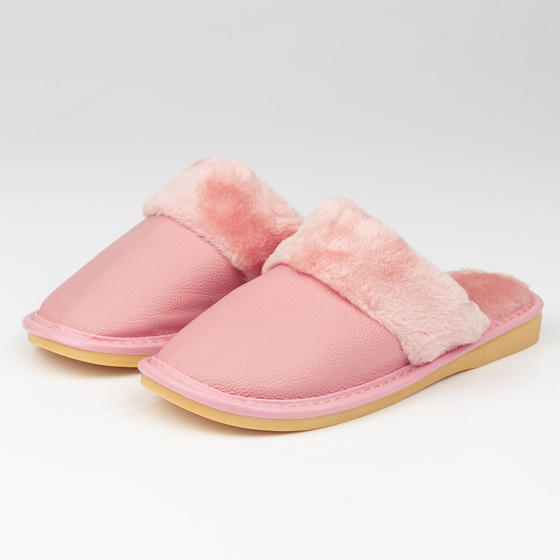 KAPCIE damskie Alessio domowe OCIEPLANE MIĘKKIE Futerko r. 35-36