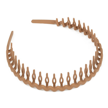 OPASKA DO WŁOSÓW Miss Glow z grzebykiem zygzak ząbki klasyczna GRZEBIEŃ