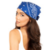 BANDAMKA BANDANA Alessio CHUSTKA CHUSTA niebieska
